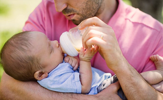 Consejos para la alimentación con mamadera