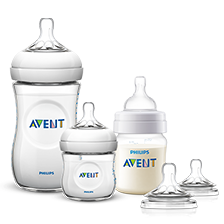 Gama de mamaderas con tetina Natural Philips Avent