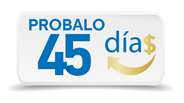 45 dias de prueba