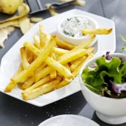 Papas Fritas Con Salsa De Yogur | Philips