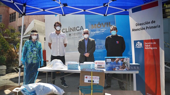 Philips Foundation proporciona servicios de salud esenciales para el combate de la pandemia en Chile